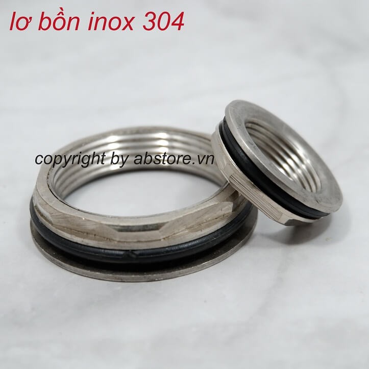 Rốn, Ốc Ren Bồn Nước 27, 48, Ốc Rốn Téc Nước Inox 304 hàng đẹp giá rẻ