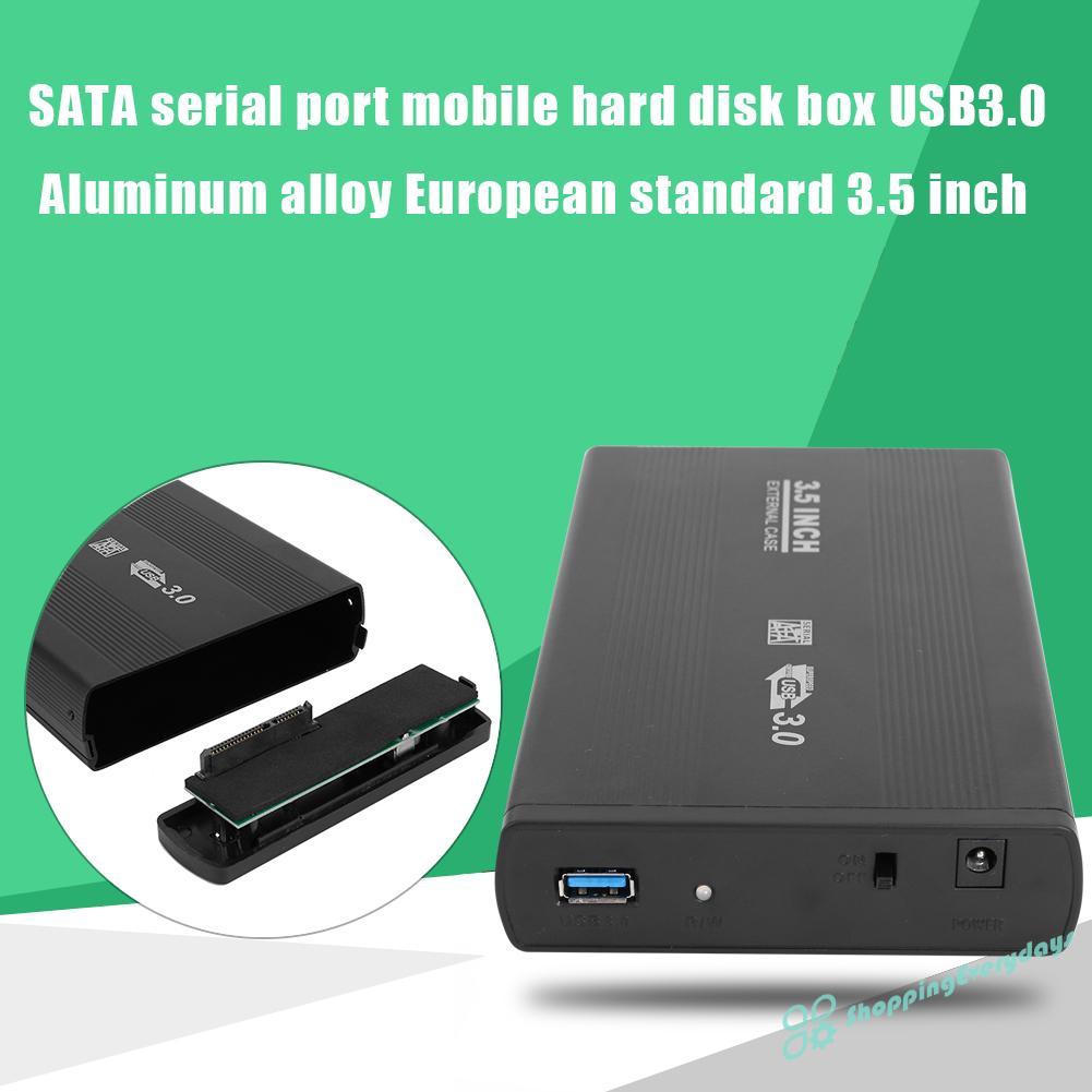 Hộp Đựng Ổ Cứng Sata 3.5 Inch Kết Nối Usb 3.0