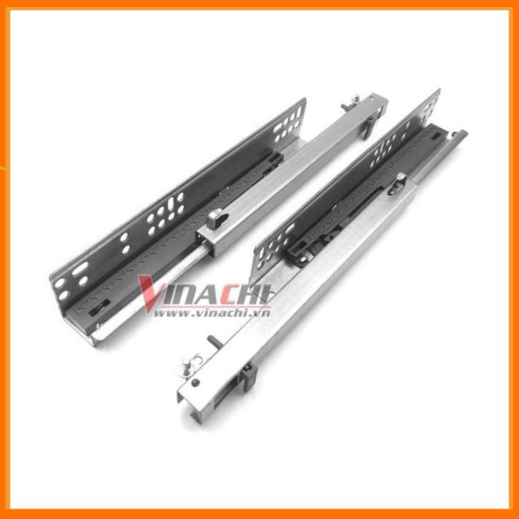 Ray Trượt Giảm Chấn Kiểu 1 - Ray Trượt Tủ Bếp Ray Trượt Tủ Giày Ray Trượt Ngăn Kéo Không Gây Tiếng Ồ