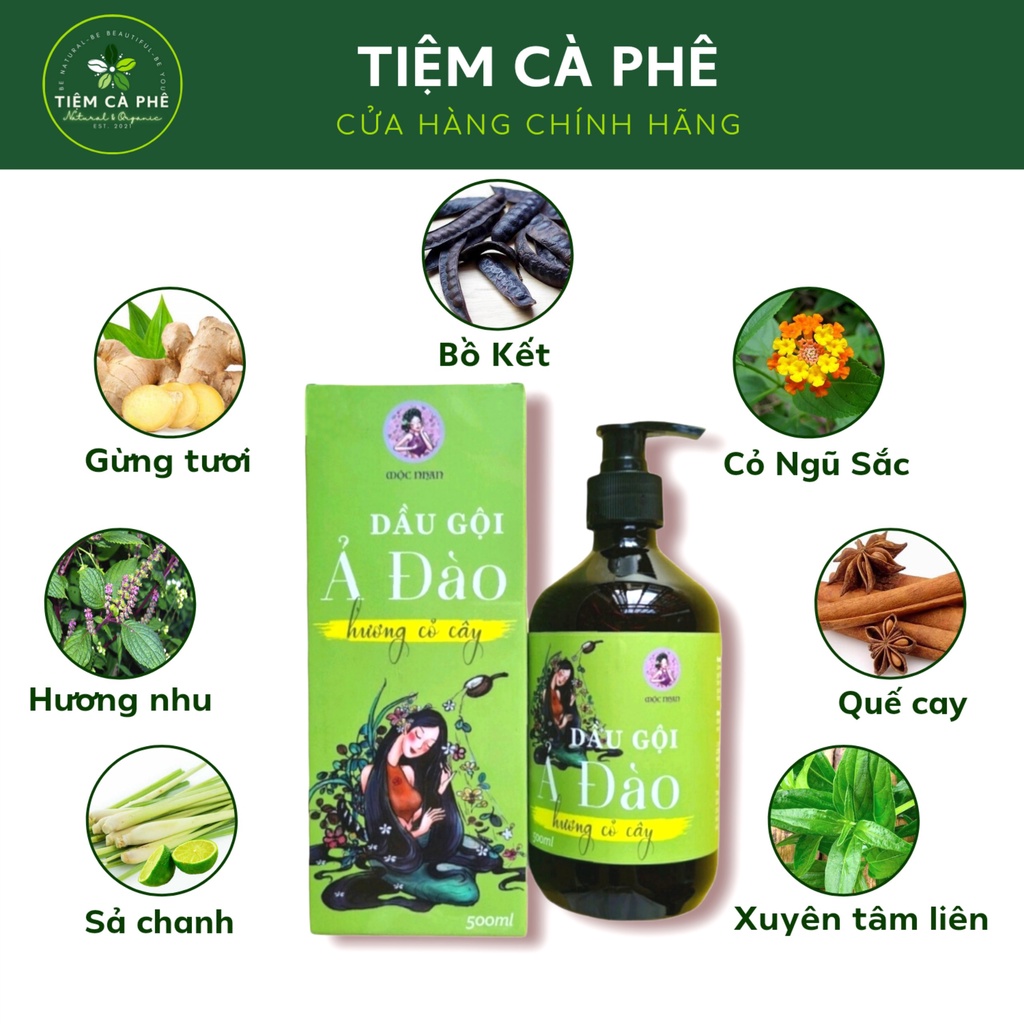 Dầu gội ả đào 500g