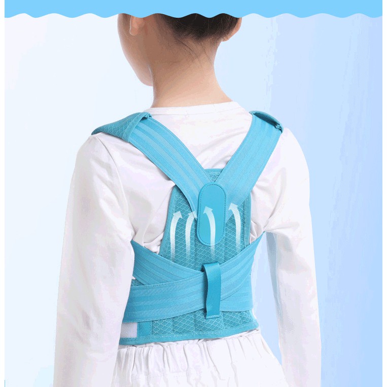 Đai Chống Gù Lưng Cho Trẻ,Thoải mái và thoáng khí, có thể điều chỉnh độ dài, được thiết kế đặc biệt cho trẻ em