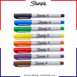 [VIHAND] MÀU LẺ Bút lông ngòi kim vẽ lên mọi chất liệu Sharpie Ultra Fine 0.5mm