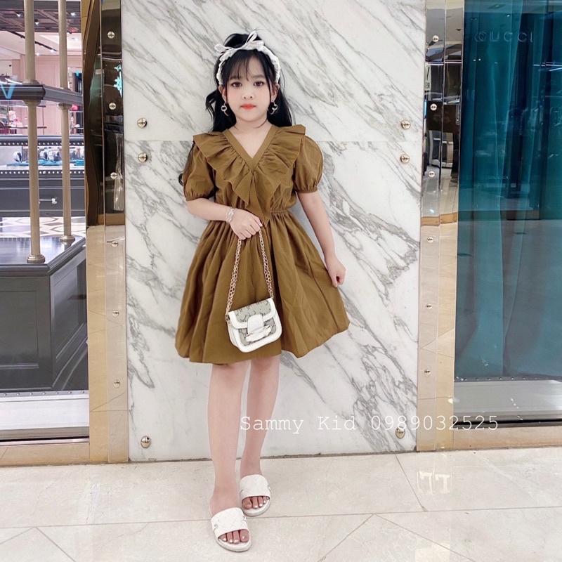 Váy Thô mềm cao cấp cho bé gái 16-41kg nữ tính sang chảnh