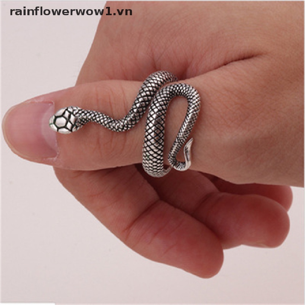 Nhẫn Hình Rắn Thời Trang Có Thể Điều Chỉnh Kích Cỡ