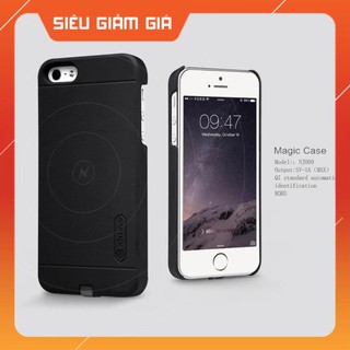 Ốp lưng chống sốc hỗ trợ sạc không dây cho iPhone 5 / iPhone 5s / iPhone SE hiệu Nillkin Magic - hàng chính hãng