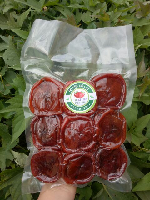 500gr hồng sấy Tám Hải  nguyên trái đà lạt