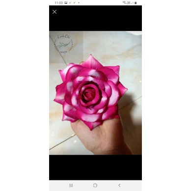 Combo 10 Đầu bông hồng nhung hàng tàu cao cấp