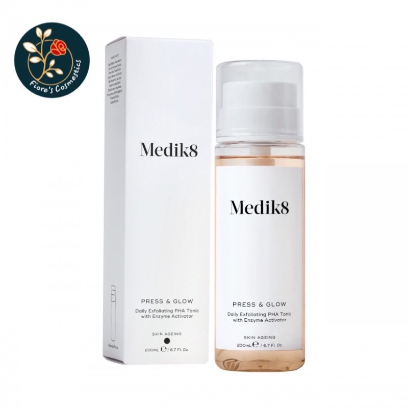 Toner căng bóng da Medik8 Press & Glow 200ml