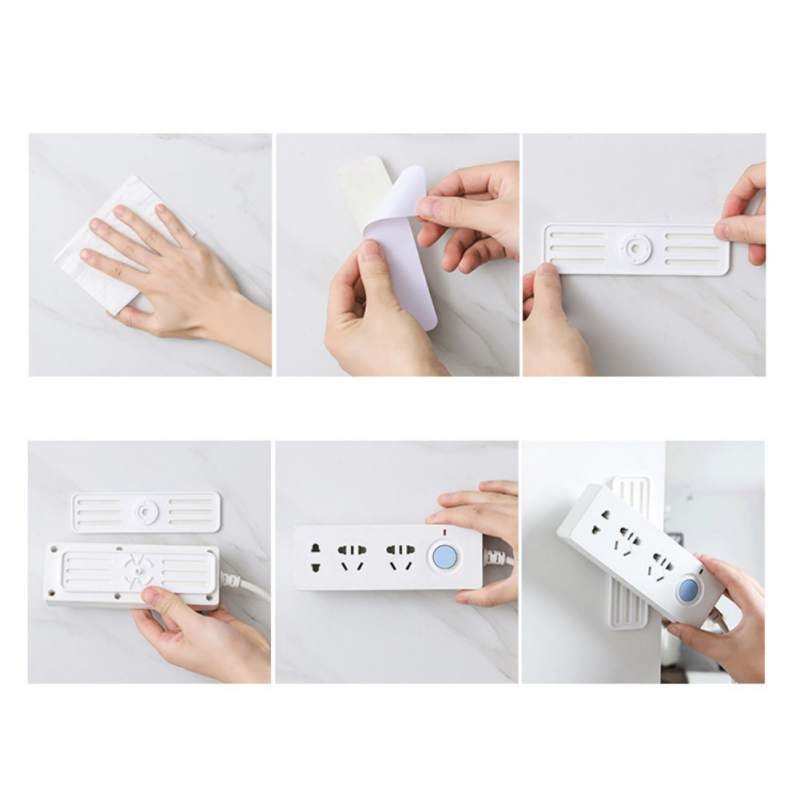 Giá Đỡ Ổ Cắm Điện Dán Tường Tiện Lợi