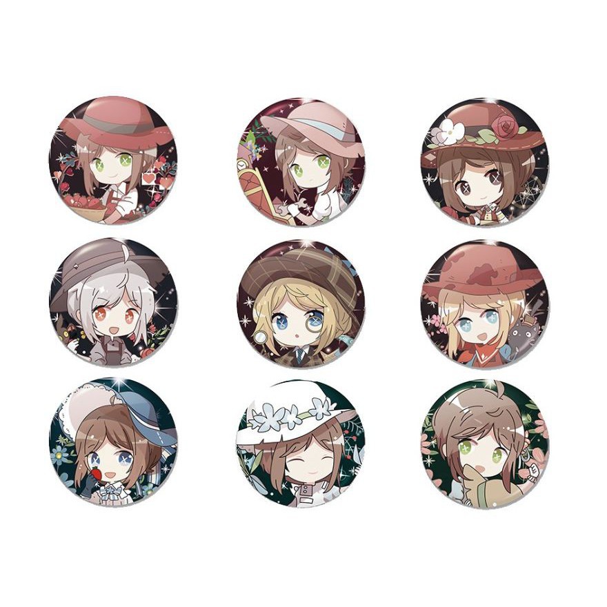 Huy hiệu cài áo in hình Identity V Nhân Cách Thứ Năm game anime chibi dễ thương m04