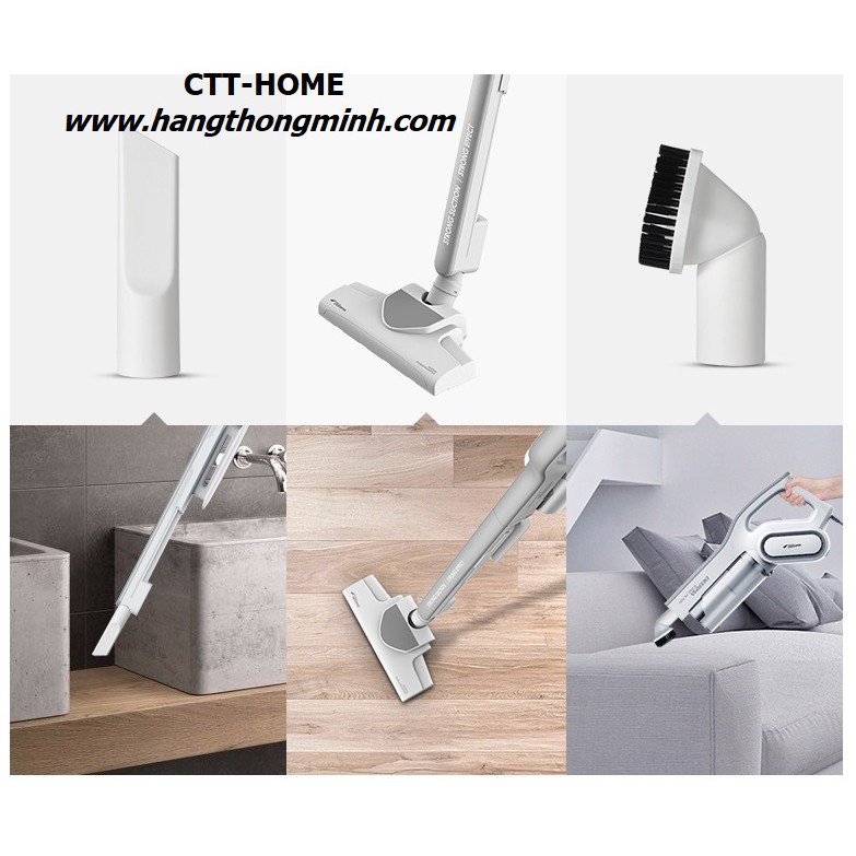 Máy Hút Bụi Gia Đình Cầm Tay DEERMA DX700 3 Đầu Hút Đa Năng | BigBuy360 - bigbuy360.vn