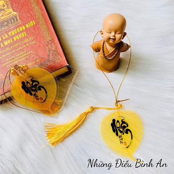 Lá Bồ Đề đã được th.ỉnh mang lại bình an, may mắn 💕FREESHIP 50k💕 - Những Điều Bình An