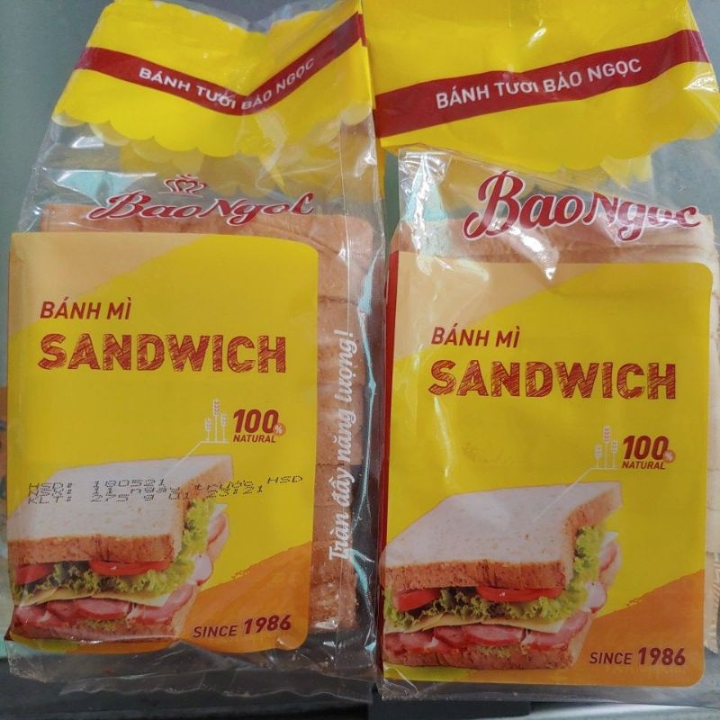 Bánh mì gối sandwich Bảo Ngọc 275g