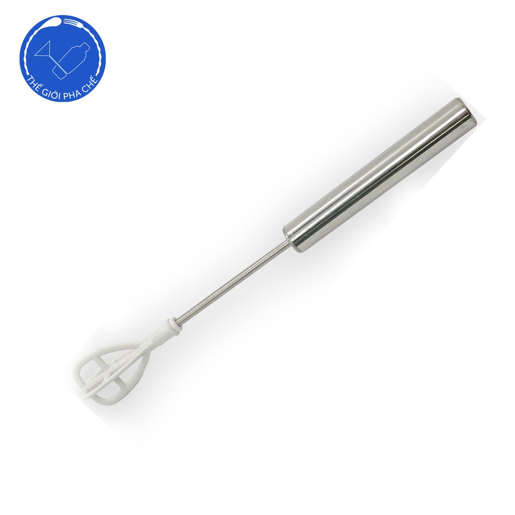 Sục Cà Phê Inox Đầu Nhựa/ Sục Đánh Bọt Cà Phê - Thế Giới Pha Chế