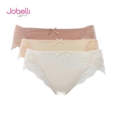Quần lót nữ phối ren Jobelli [Combo 3] - 1269