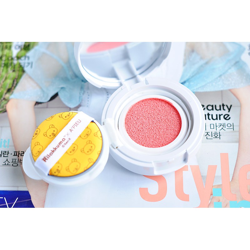 Phấn má hồng A'PIEU Cushion phiên bản Thỏ Hayang Hàn Quốc 50g