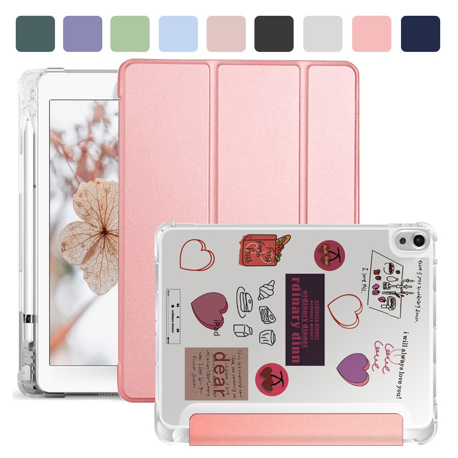 Ốp Máy Tính Bảng Cho Ipad Air 10.9 Pro11 Gen8 / Gen7 10.2 Mini 4 / 5 Pro / Air3 10.5 6th / 5th / Air 1 / Air2 / 9.7 2020/2021/2019/2018