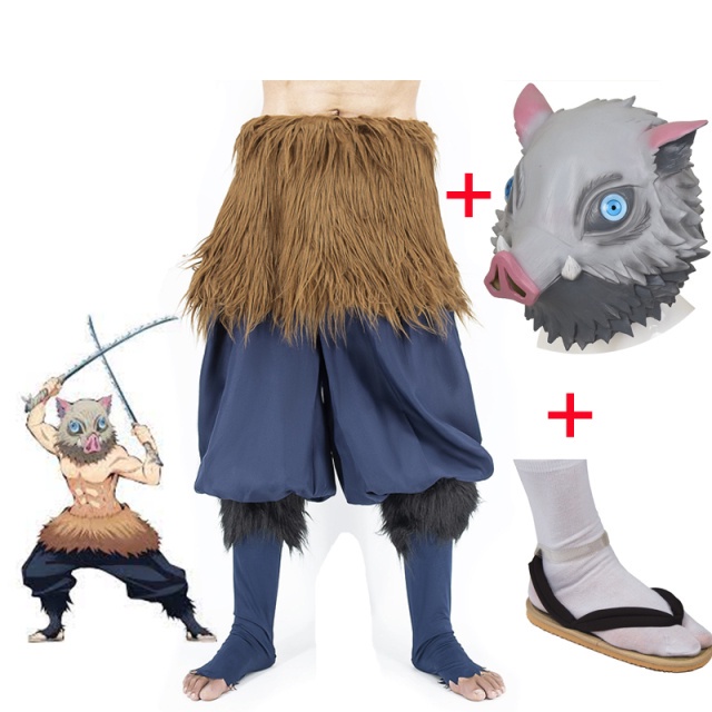 Hashibira Inosuke Cosplay Anime Demon Slayer Rengoku Kyoujurou Kimetsu No Yaiba Cosplay Trang Phục Q