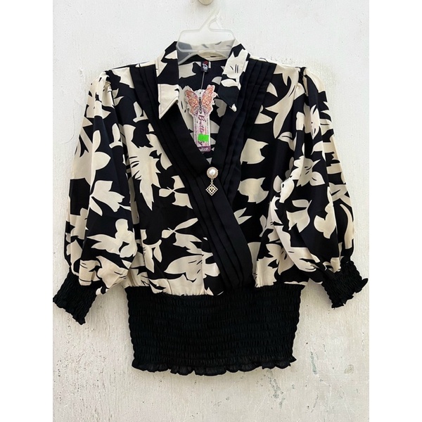 Áo sơ mi nữ bo lai dấu bụng