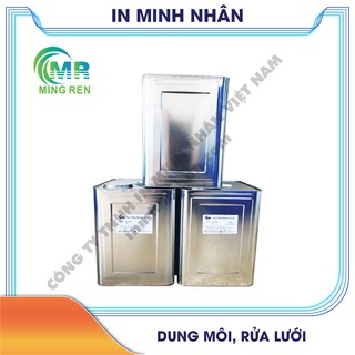 1 lit dung môi pha mực, dung môi rửa lưới