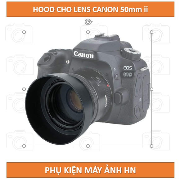 Loa che nắng ES-62 II cho ống kính Canon 50mm ii