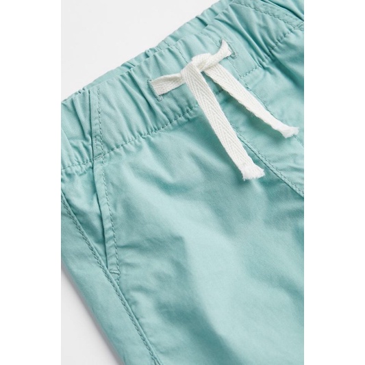 Bộ áo thun  short kaki bé trai Hm