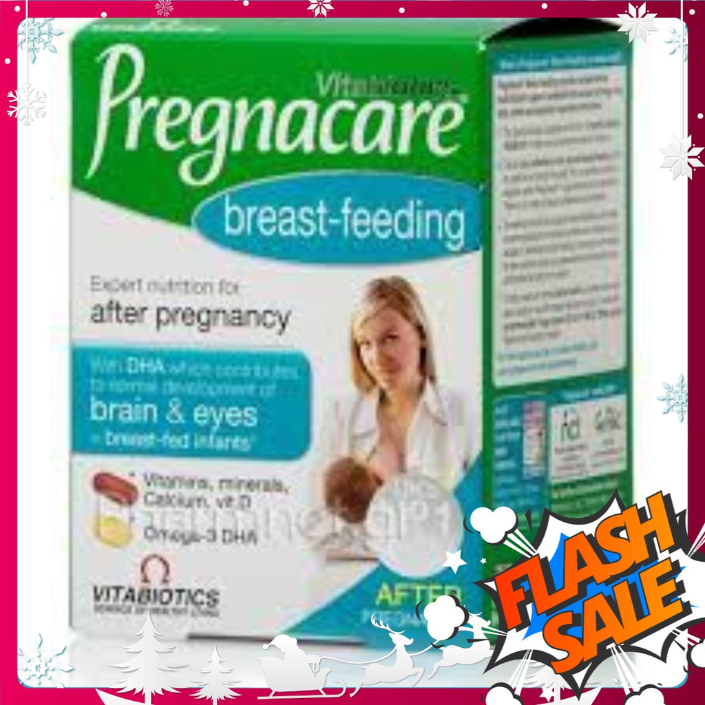 Vitamin sau sinh Pregnacare breast-feeding 84 viên- UK[Date xa]