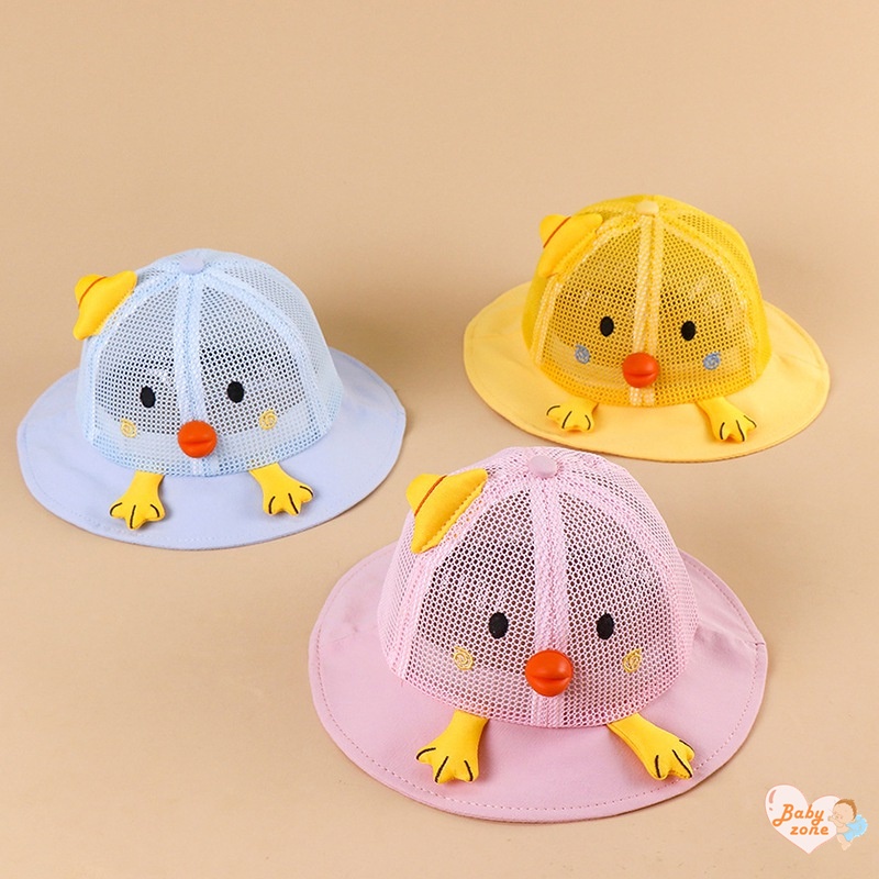 Mũ Vành Tròn Chống Nắng Thoáng Khí Cho Bé