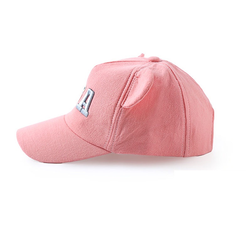 Mũ Lưỡi Trai Thêu Hình Gấu Dễ Thương Cho Bé