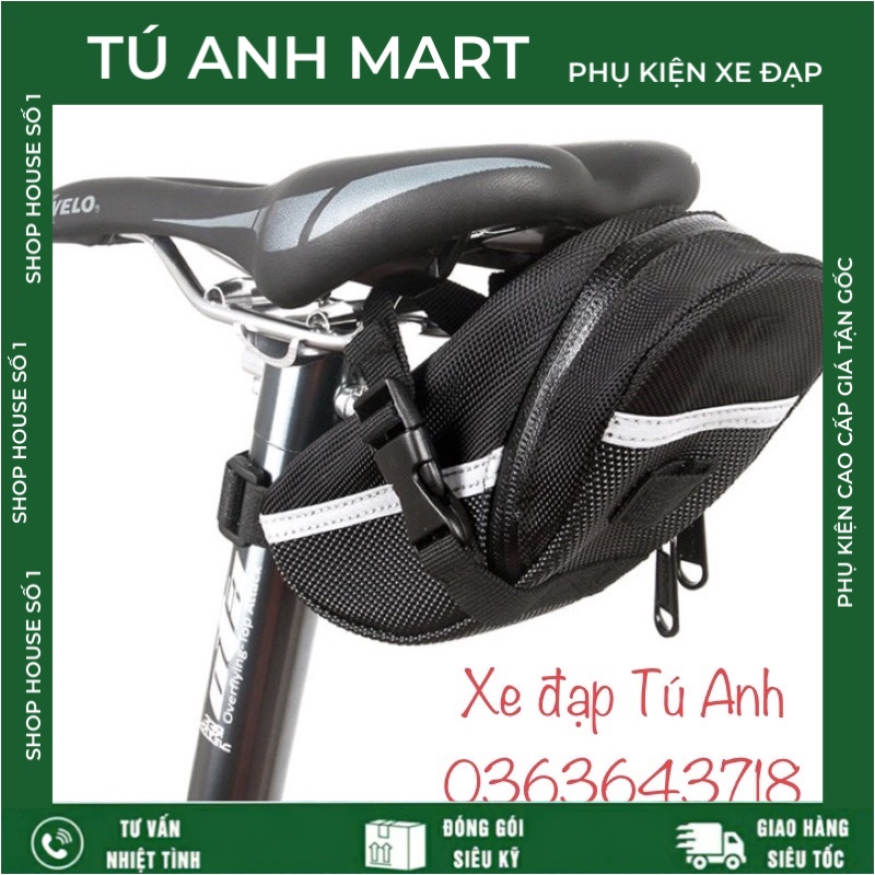 Túi treo cọc yên xe đạp, túi treo yên xe đạp hot hit Tú Anh Mart Freeship