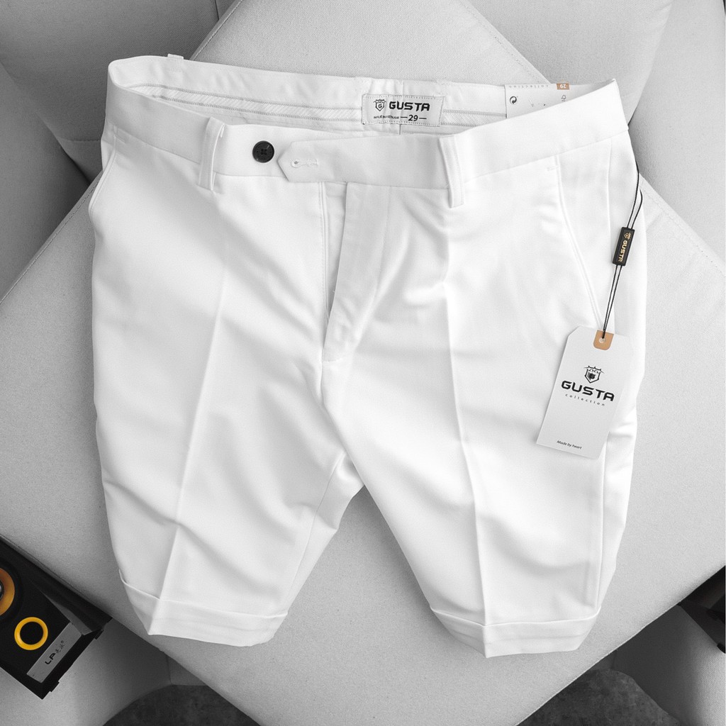 Quần Short Âu Nam Hàng Chính Hãng - Quần Đùi Lửng Nam Chất Liệu Cao Cấp Thoáng Mát - QTGS2004 - GUSTA | BigBuy360 - bigbuy360.vn