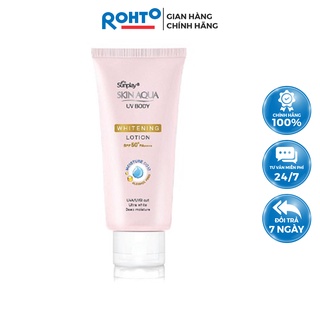 Kem Chống Nắng Dưỡng Thể Trắng Mịn SUNPLAY Skin Aqua UV Body Whitening Lotion SPF 50+ PA++++ (150g)