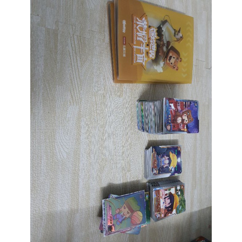 Thẻ bài Mini World Đã Mở Sẵn Không Trùng + Album đựng thẻ bài