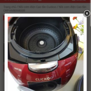 Nồi cơm điện Cuckoo CRP-HVB0680SR