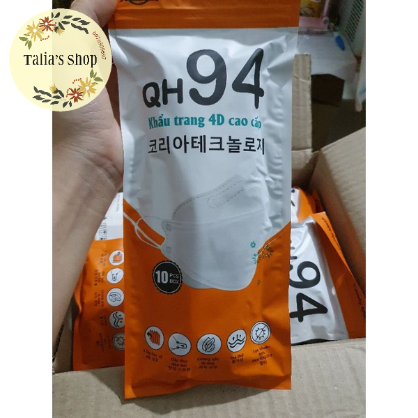 SỈ 1 THÙNG 300 cái khẩu trang KF94