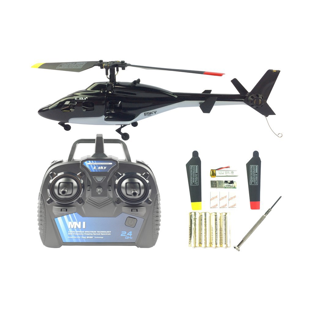 【RC Kuduer】Bộ đồ chơi trực thăng điều khiển ESKY F150 V2 5CH 2.4G AHSS