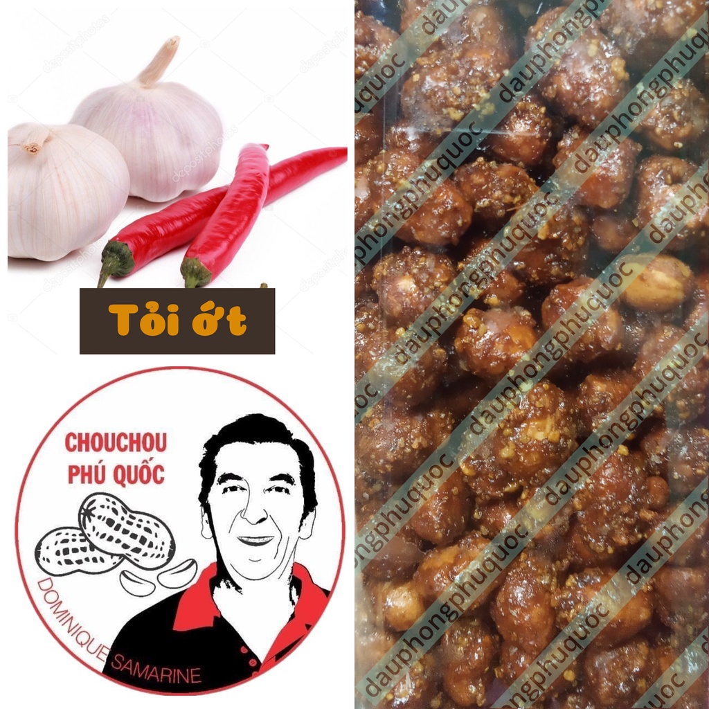 Đậu phộng 30 vị CHOUCHOU PHÚ QUỐC ÔNG TÂY - hũ 100g