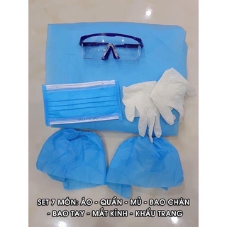 Đồ Bảo Hộ Chống Dịch 7 Món