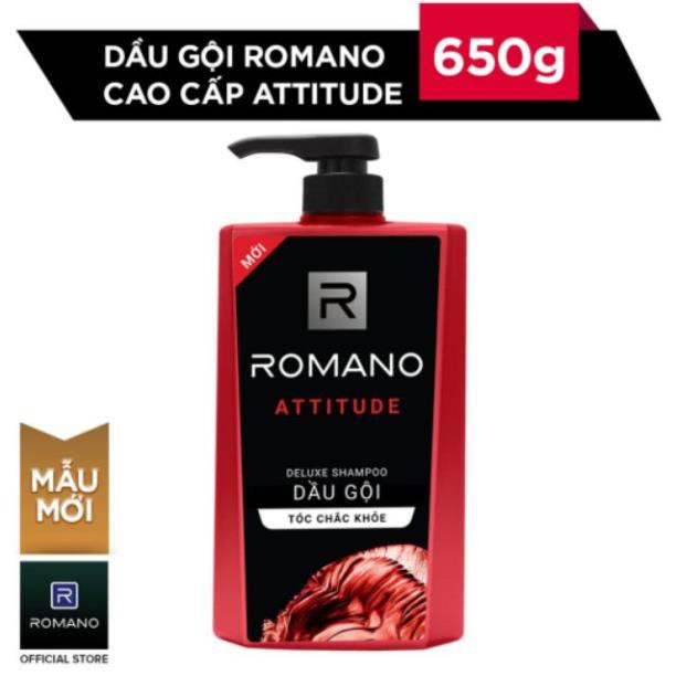 Dầu Gội Romano 650g Attitude (đỏ) mới