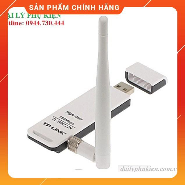 Thiết bị thu sóng wifi Tp-Link TL WN722N dailyphukien