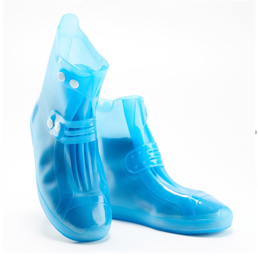 Ủng bọc giày đi mưa silicon không mùi hôi, ủng bảo vệ sạch giày đi xe máy, chống thấm nước, chống rách
