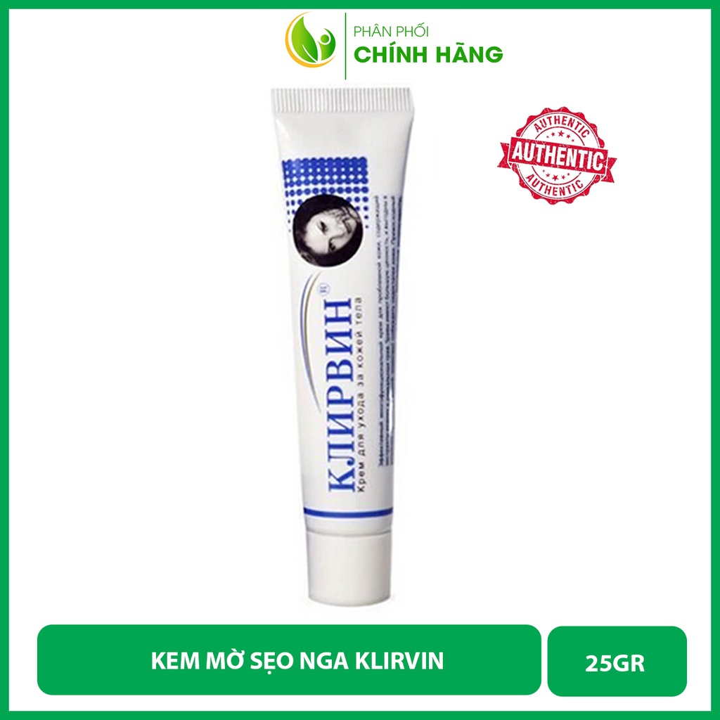 Kem sẹo Klirvin Nga, mờ sẹo thâm, sẹo lồi, sẹo lồi, sẹo lâu năm