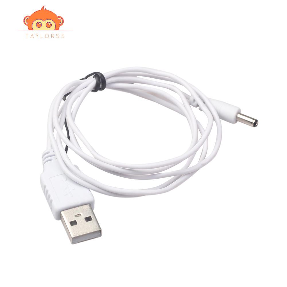 Dây cáp nguồn chuyển đổi nối dài giắc cắm USB đầu cắm type A sang DC 3.5mm 5V 3.5x1.35mm | BigBuy360 - bigbuy360.vn