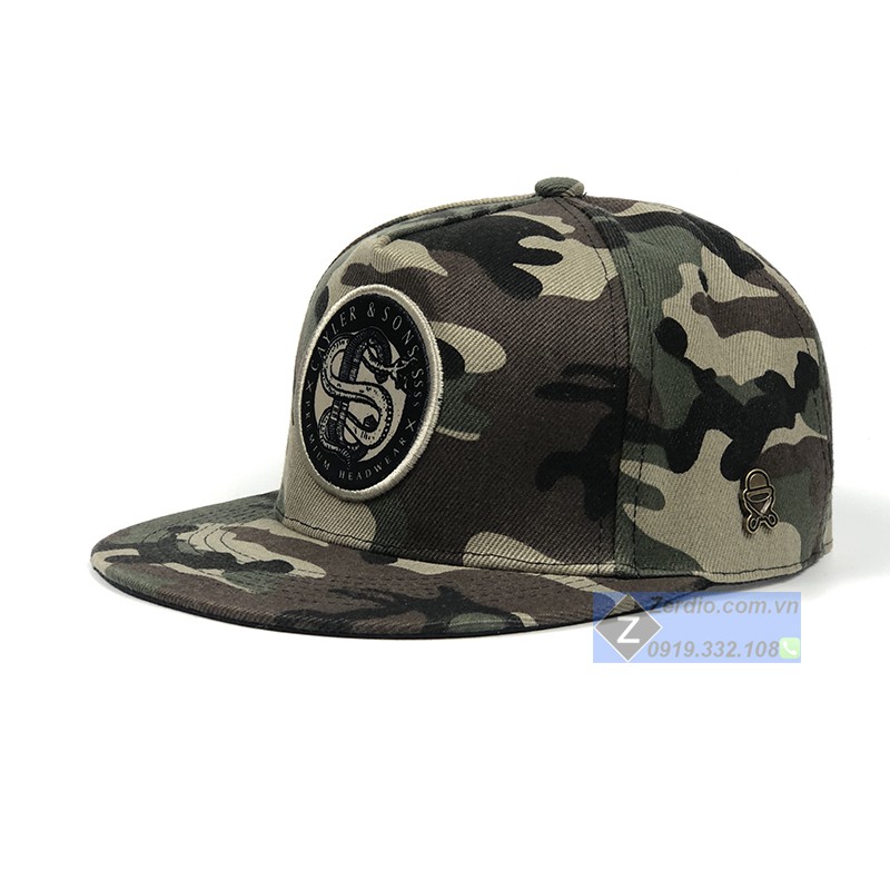 Nón hiphop Snapback nam nữ rằn ri đẹp phong cách thời trang cá tính