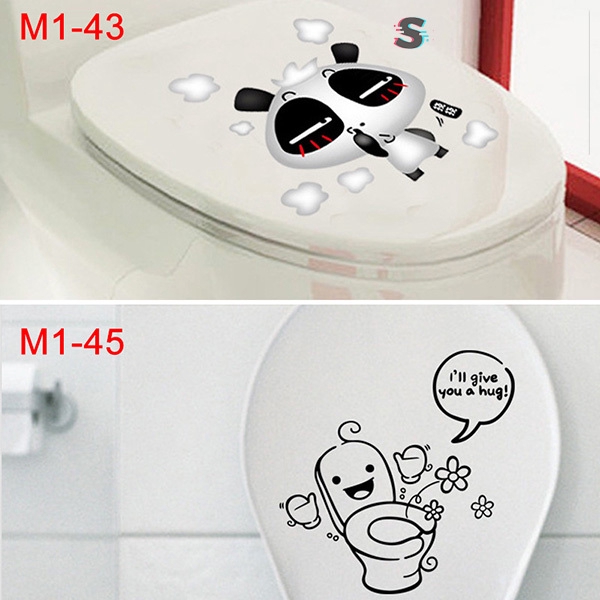 Decal Dán Toilet Ngộ Nghĩnh