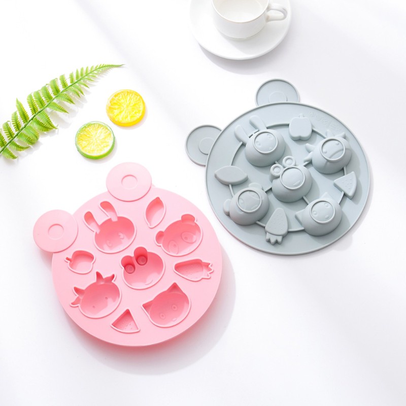Khuôn Silicone Làm Bánh Waffle / Thạch Tiện Dụng