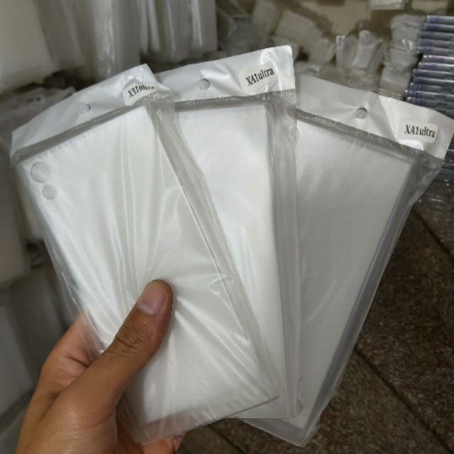 Bộ 3 chiếc ốp dẻo silicon sony XA1 ULTRA trong suốt (loại tốt)
