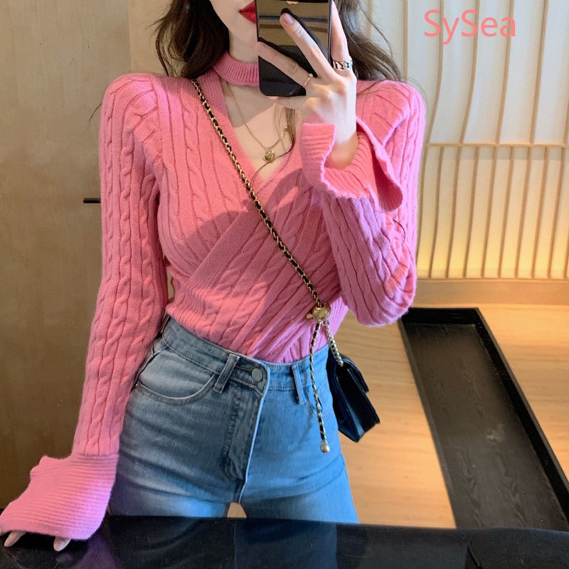 Áo Len Nữ Màu Sắc Thời Trang Thu Đông