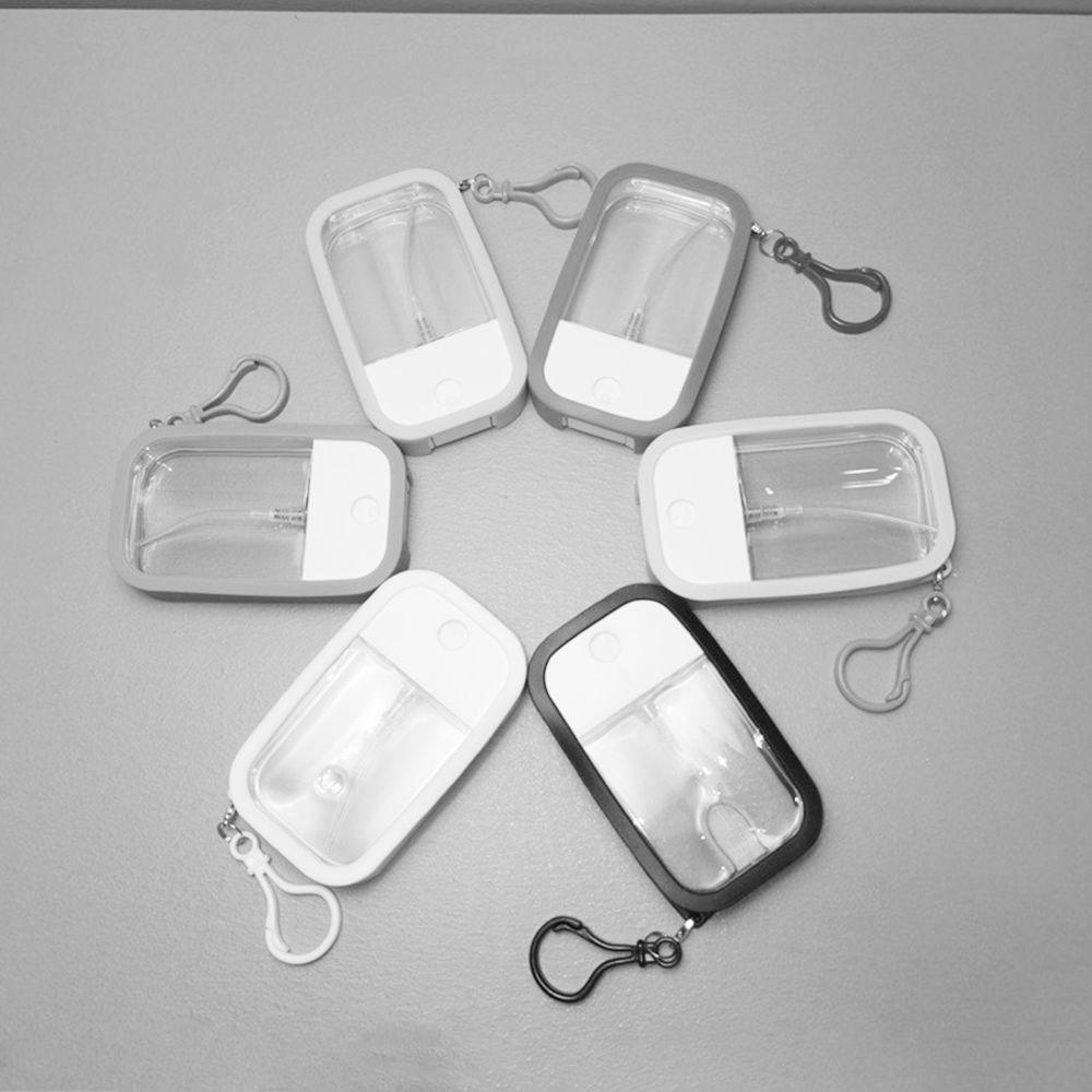 Vỏ Bọc Chai Nước QUINTON Bằng Silicone Chống Rò Rỉ Kèm Móc Khóa Có Thể Bơm Đầy Lại