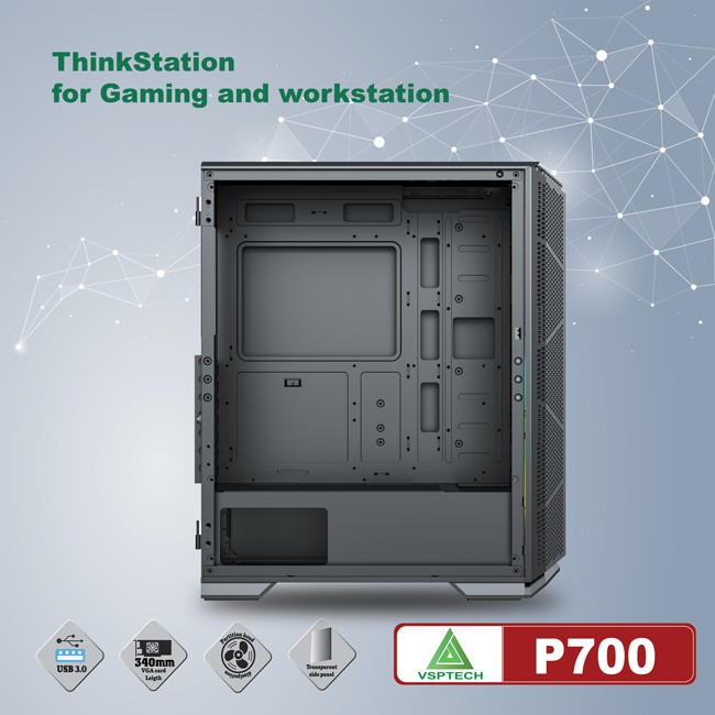 Vỏ case VSP P700 ThinkStation Chuẩn Full ATX